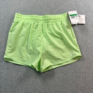 Nike One Dri-FIT High Rise Training Shorts Vapor Green Youth XL